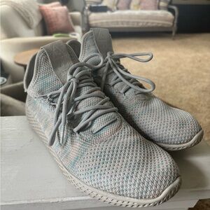 Adidas Pharrell Tennis Hu Multicolor Knit Sneakers